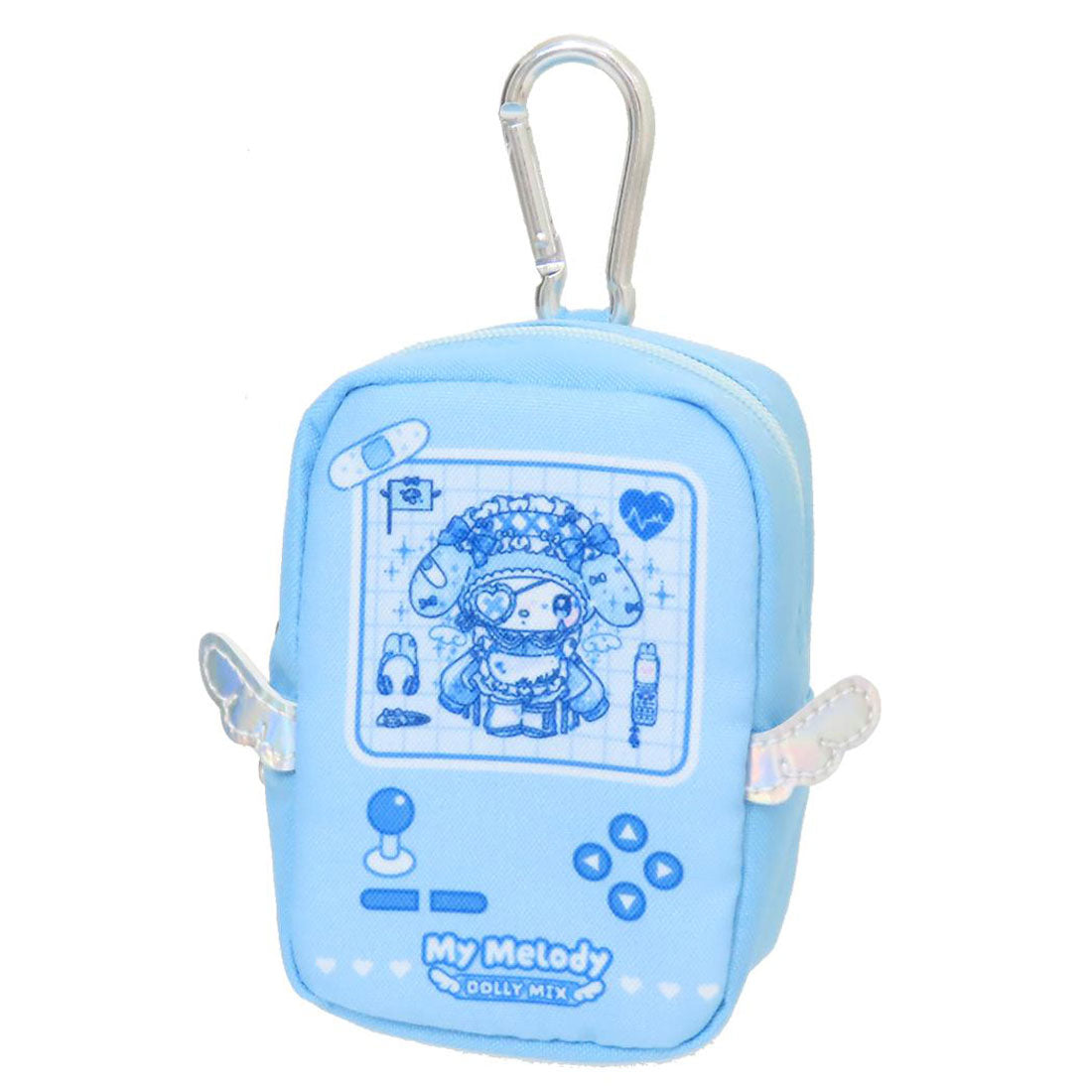 シネマコレクション cinemacollection マイメロディ ミニポーチ ゲーム機風カラビナポーチ DOLLY MIX サンリオ ワタナベ 小物入れ キャラクター グッズ 他