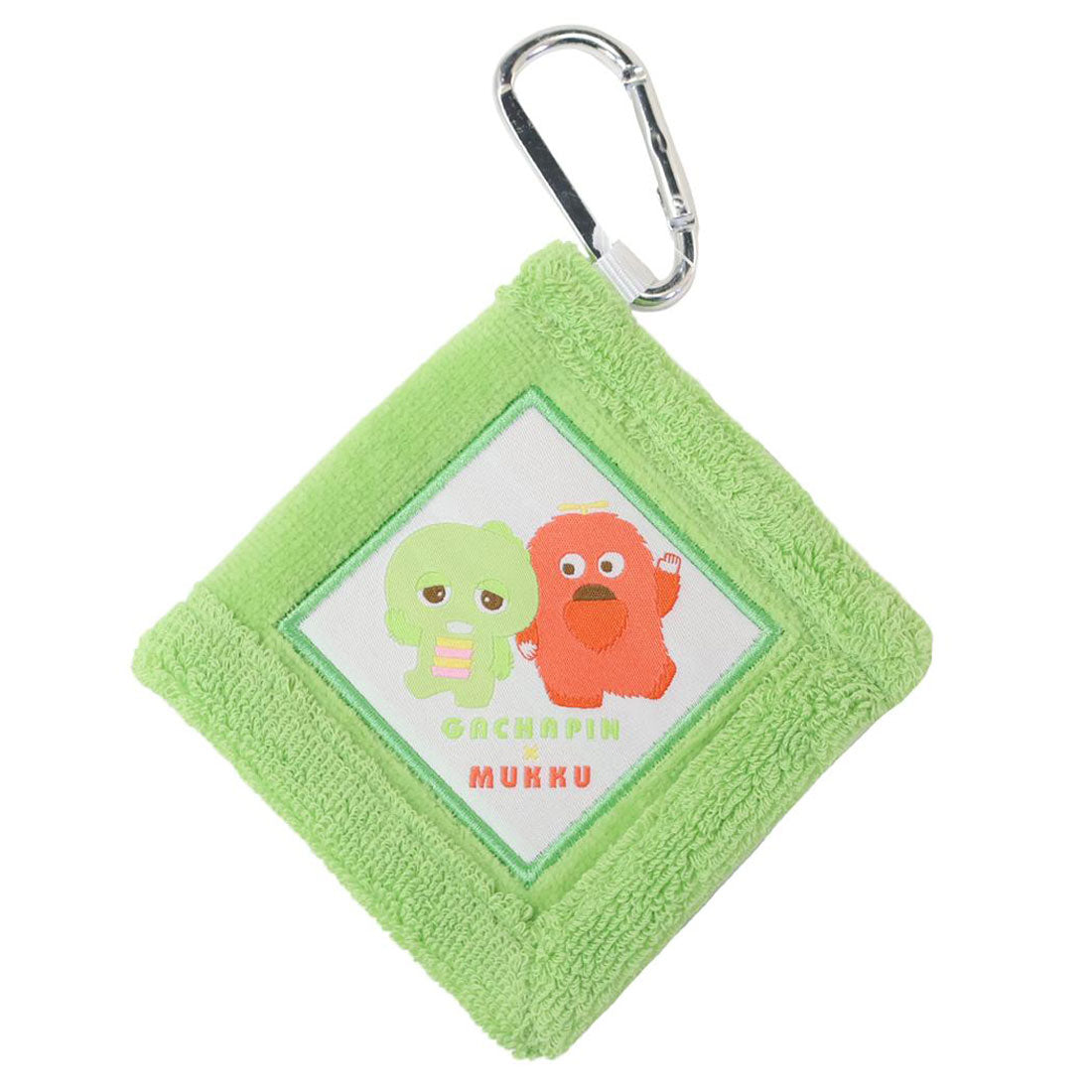 シネマコレクション cinemacollection ガチャピン＆ムック ミニタオル クリーナータオルS クリーンガチャピン ムック 丸眞 ゴルフ雑貨 キャラクター グッズ グリーン