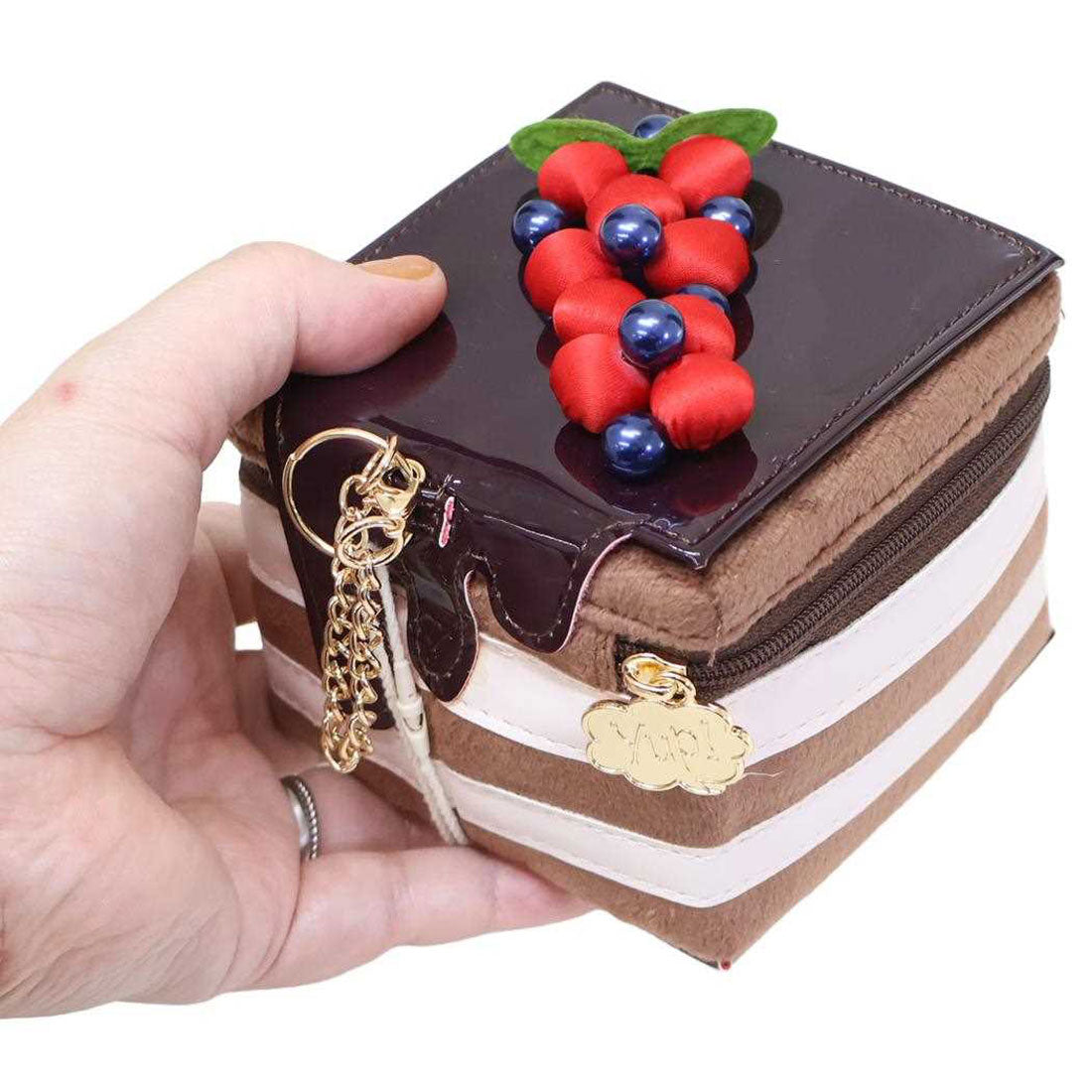 シネマコレクション cinemacollection ヤップ ミニポーチ ポーチ チョコファッジケーキ 丸眞 小物入れ おもしろ雑貨 グッズ 他