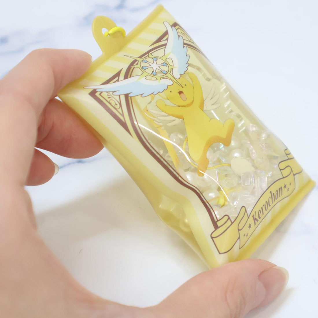 シネマコレクション cinemacollection カードキャプターさくら キーチャーム エアふわキーホルダーBIG ケロちゃん バンダイ プレゼント エアインキーホルダー アニメキャラクター グッズ 他