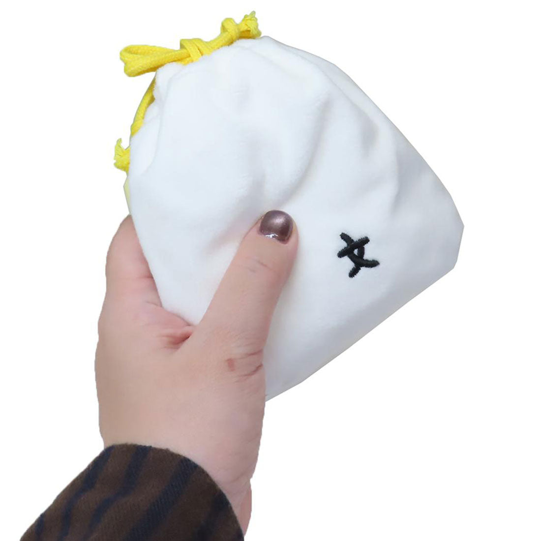 シネマコレクション cinemacollection ポムポムプリンxお文具といっしょ 巾着袋 もふもふフェイス巾着 お文具さん サンリオ エンスカイ ぬいぐるみ巾着 きんちゃくポーズ 小物入れ キャラクター グッズ 他