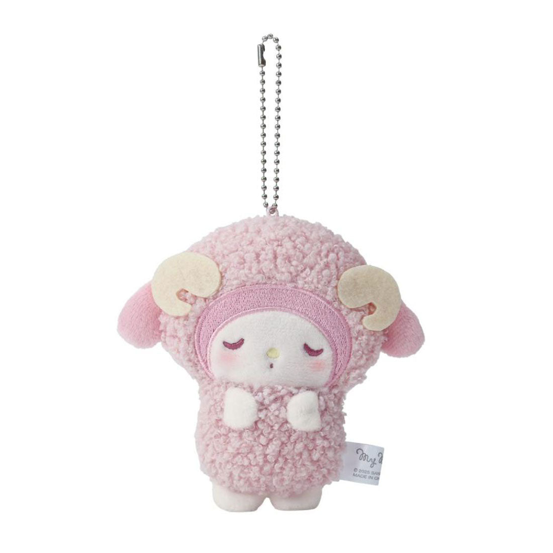 シネマコレクション cinemacollection マイメロディ マスコット ぬいマスコットホルダー おやすみひつじ サンリオ エムプラン ボールチェーン ミニぬいぐるみ キャラクター グッズ 他