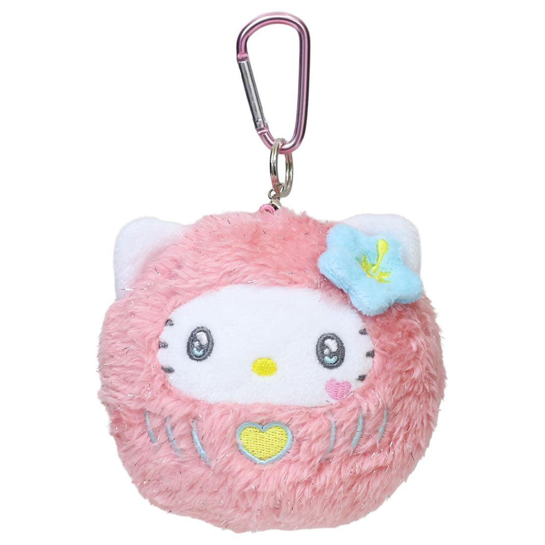 シネマコレクション cinemacollection ハローキティ マスコット カラビナ付きマスコット だるま サンリオ かわいい キャラクター グッズ ピンク