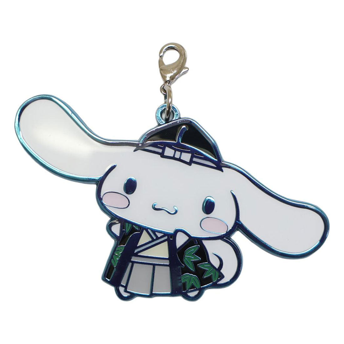 シネマコレクション cinemacollection シナモロール キーホルダー キラキラメタルチャーム 将軍シリーズ 武将烏帽子 サンリオ エスケイジャパン プレゼント キャラクター グッズ 他