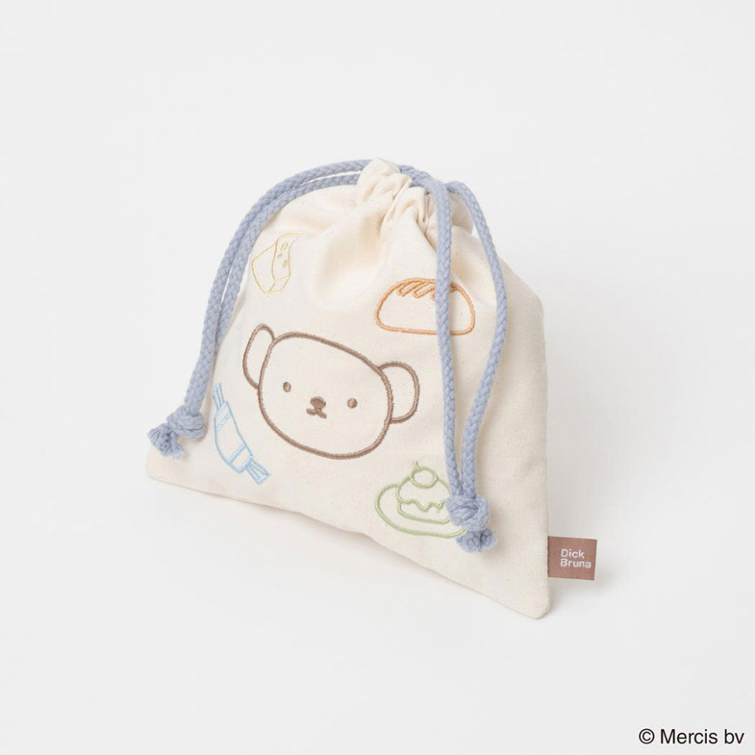 シネマコレクション cinemacollection ミッフィー 巾着袋 BRUNA Colorful Line きんちゃくポーチ ボリス ディックブルーナ エフエービージャパン 小物入れ メイクポーチ 絵本キャラクター グッズ 他