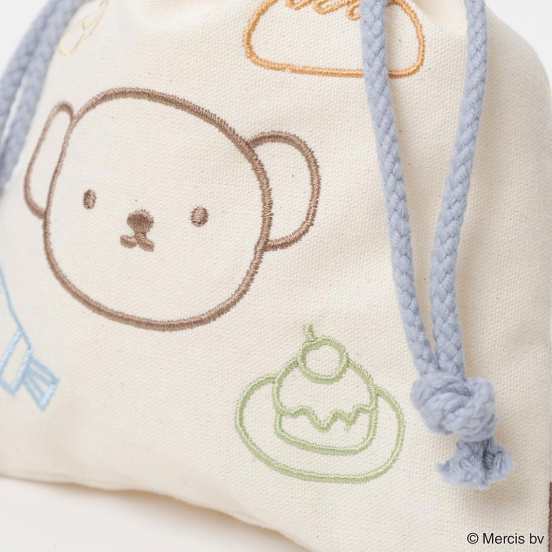 シネマコレクション cinemacollection ミッフィー 巾着袋 BRUNA Colorful Line きんちゃくポーチ ボリス ディックブルーナ エフエービージャパン 小物入れ メイクポーチ 絵本キャラクター グッズ 他