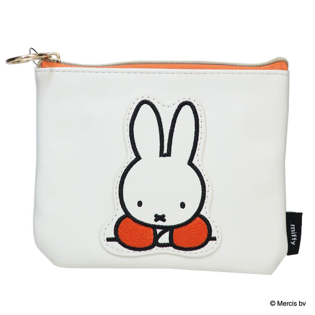 シネマコレクション cinemacollection ミッフィー 平ポーチ MIFFY PATCH ミニフラットポーチ ブルーナレッド ディックブルーナ エフエービージャパン 小物入れ 絵本キャラクター グッズ 他