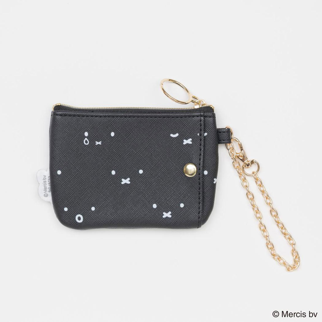 シネマコレクション cinemacollection ミッフィー 定期入れ MIFFY コイン＆パスケース フェイスパターン ブラック ディックブルーナ エフエービージャパン ICカードケース 小銭入れ 絵本キャラクター グッズ 他