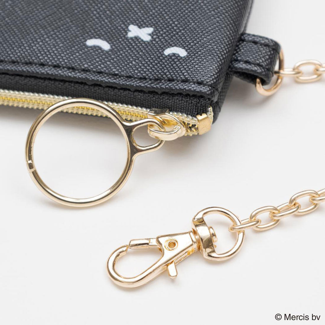 シネマコレクション cinemacollection ミッフィー 定期入れ MIFFY コイン＆パスケース フェイスパターン ブラック ディックブルーナ エフエービージャパン ICカードケース 小銭入れ 絵本キャラクター グッズ 他
