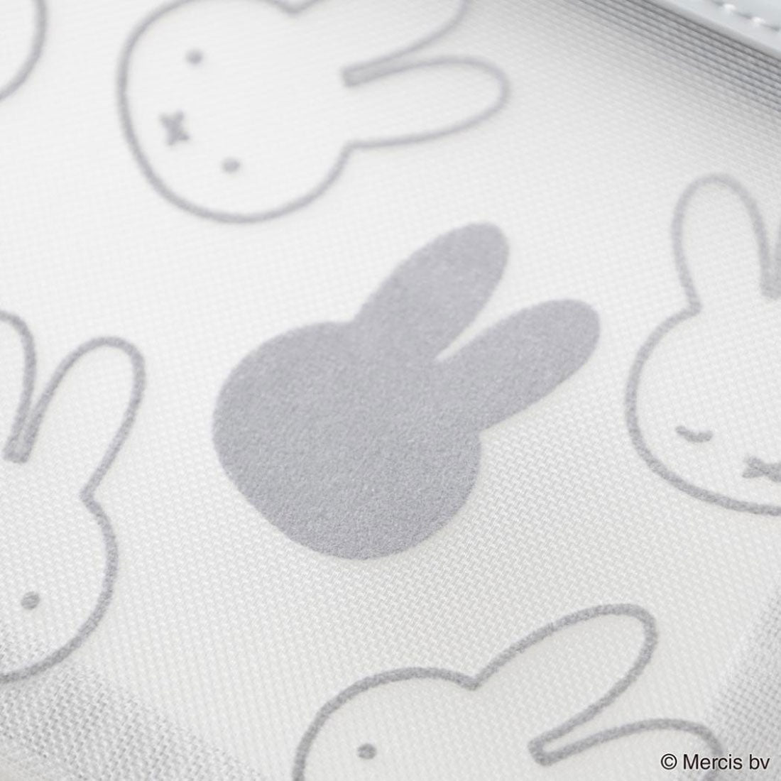シネマコレクション cinemacollection ミッフィー 平ポーチ MIFFY FLOCKY ミニフラットポーチ グレー ディックブルーナ エフエービージャパン 小物入れ 絵本キャラクター グッズ 他
