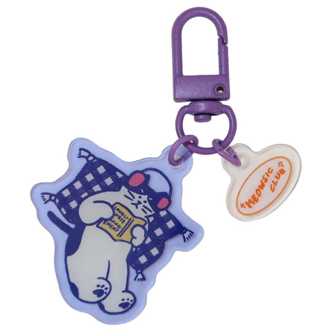 シネマコレクション cinemacollection 黒白小姐 キーホルダー アクリルキーリング クリエイターズサーカス ねこ フロンティア プレゼント アクキー CREATORS CIRCUS グッズ 他