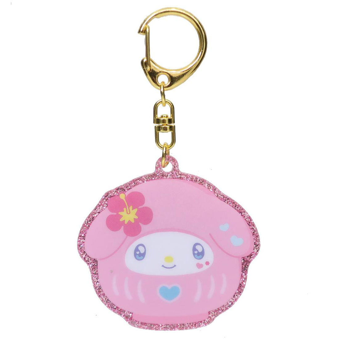 シネマコレクション cinemacollection マイメロディ キーリング キラキラアクリルキーホルダー だるまシリーズ サンリオ プレゼント キャラクター グッズ 他