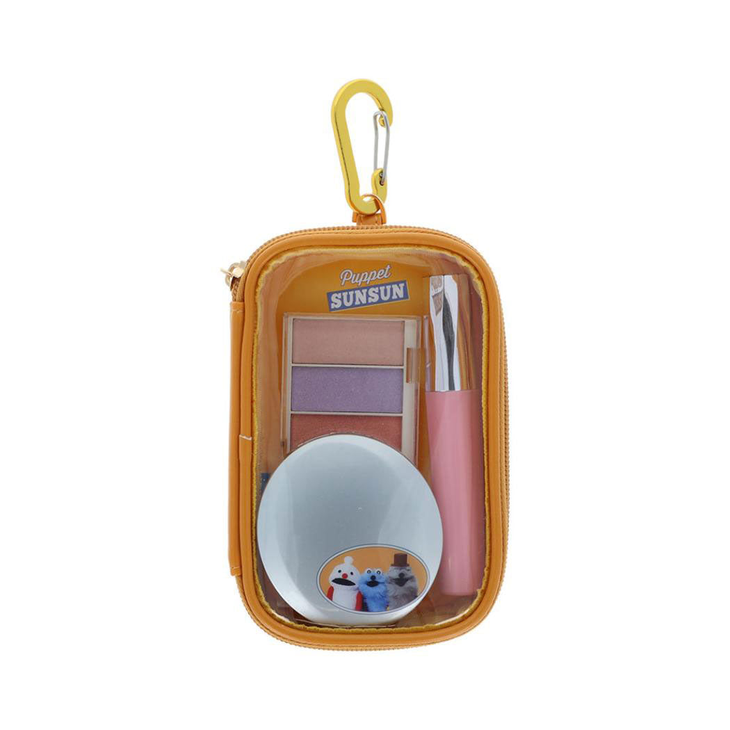 シネマコレクション cinemacollection パペットスンスン ミニポーチ キャリーポーチ イエロー PUPPET SUNSUN サンスター文具 小物入れ キャラクター グッズ 他
