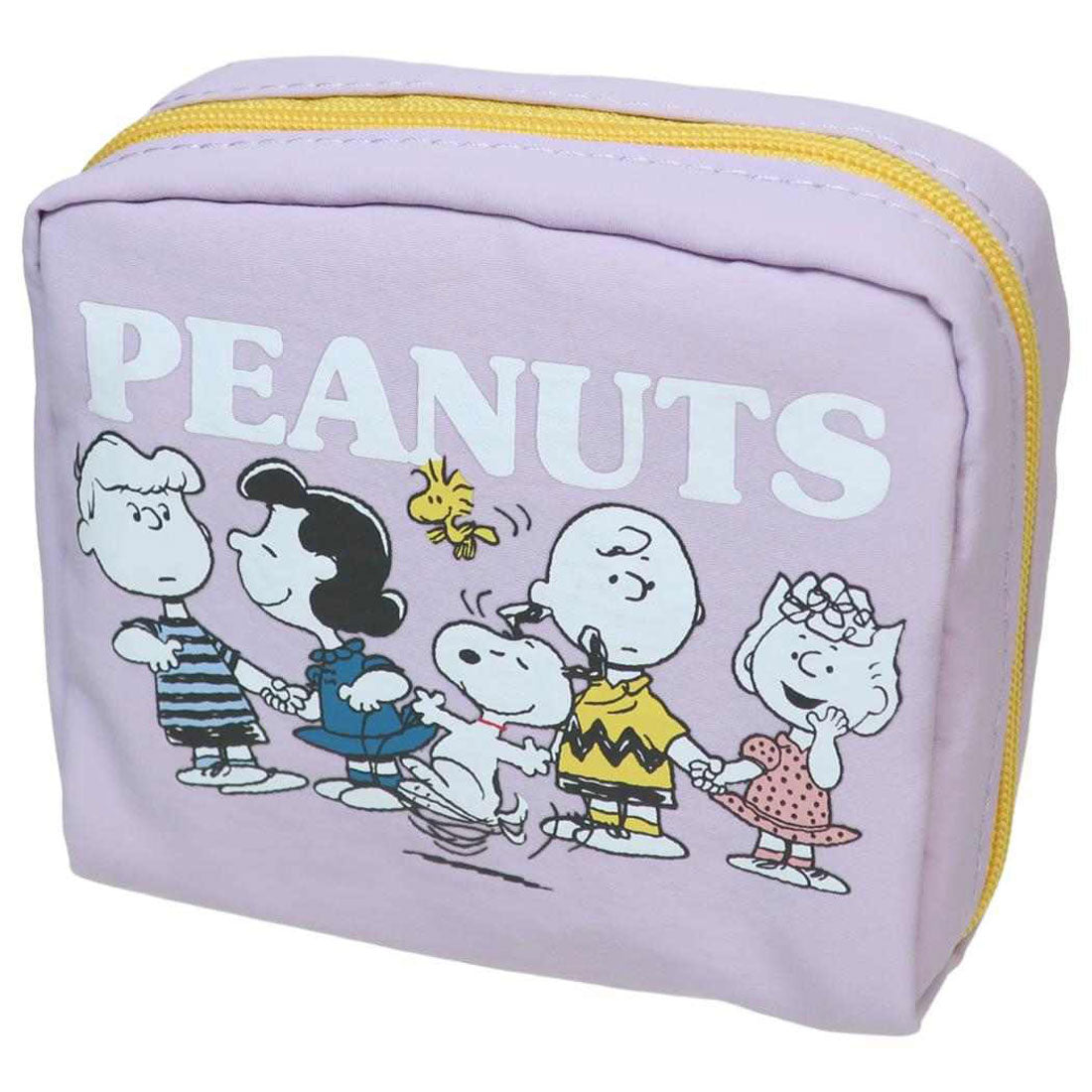 シネマコレクション cinemacollection スヌーピー コスメポーチ スクエアポーチ SNOOPY＆FRIENDS LV ピーナッツ マリモクラフト 小物入れ 化粧ポーチ キャラクター グッズ 他