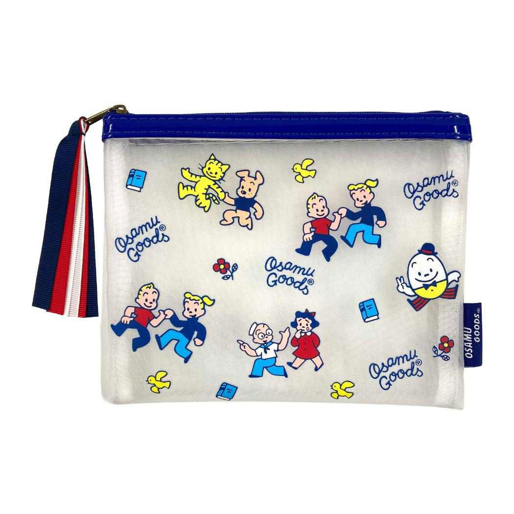 シネマコレクション cinemacollection オサムグッズ コスメポーチ メッシュポーチ NV Osamu Goods ゾーウィー 小物入れ キャラクター グッズ 他