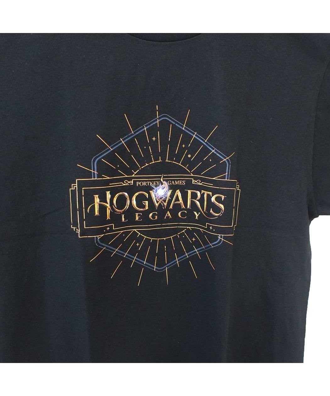 シネマコレクション cinemacollection ホグワーツ レガシー Tシャツ L ロゴ ウィザーディングワールド スモールプラネット コレクション雑貨 WIZARDINGWORLD グッズ  （メーカー指定色） メーカー指定色