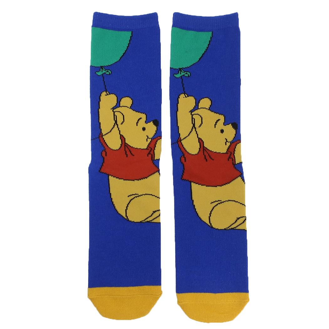 Cinema Collection cinemacollection Winnie the Pooh Women's Socks Ladies High Socks Balloon Disney Small Planet Calax Girls Character Goods