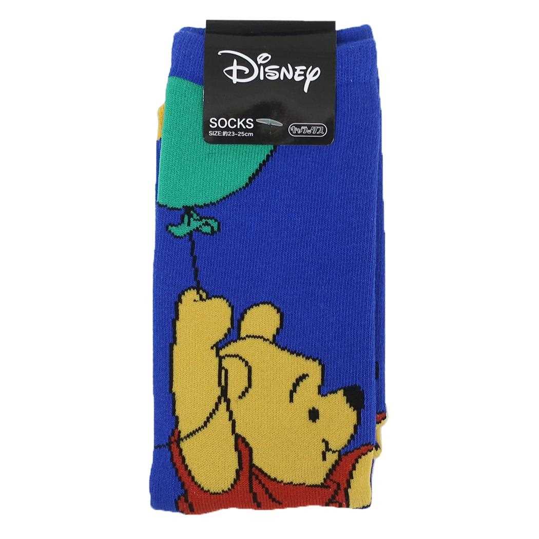 Cinema Collection cinemacollection Winnie the Pooh Women's Socks Ladies High Socks Balloon Disney Small Planet Calax Girls Character Goods