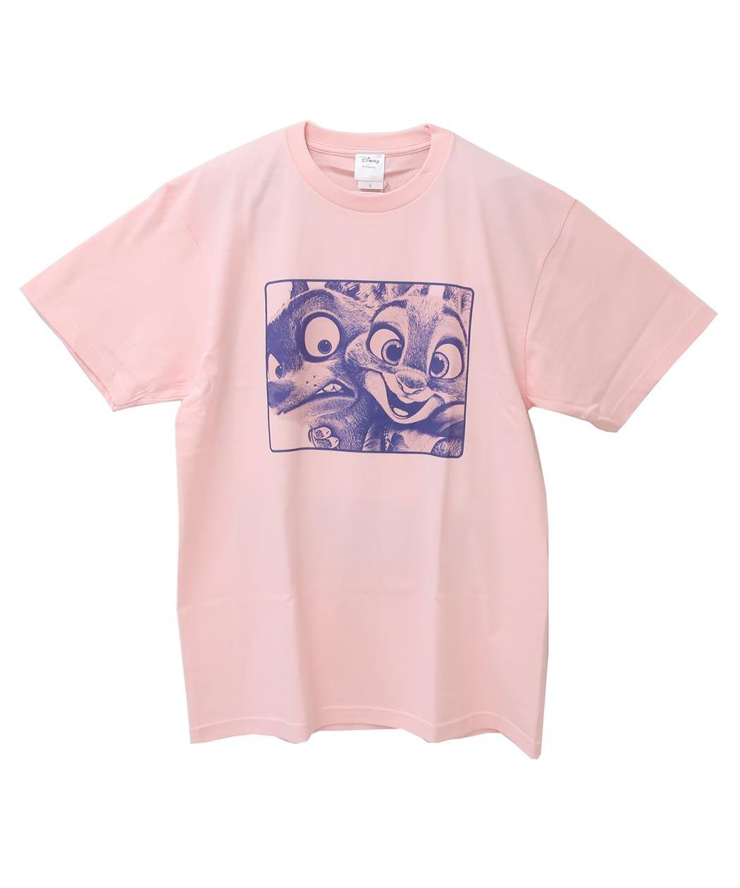 Cinema Collection cinemacollection Zootopia T-shirt T-SHIRTS Combo L size XL size Disney Small Planet Short Sleeve Character Goods