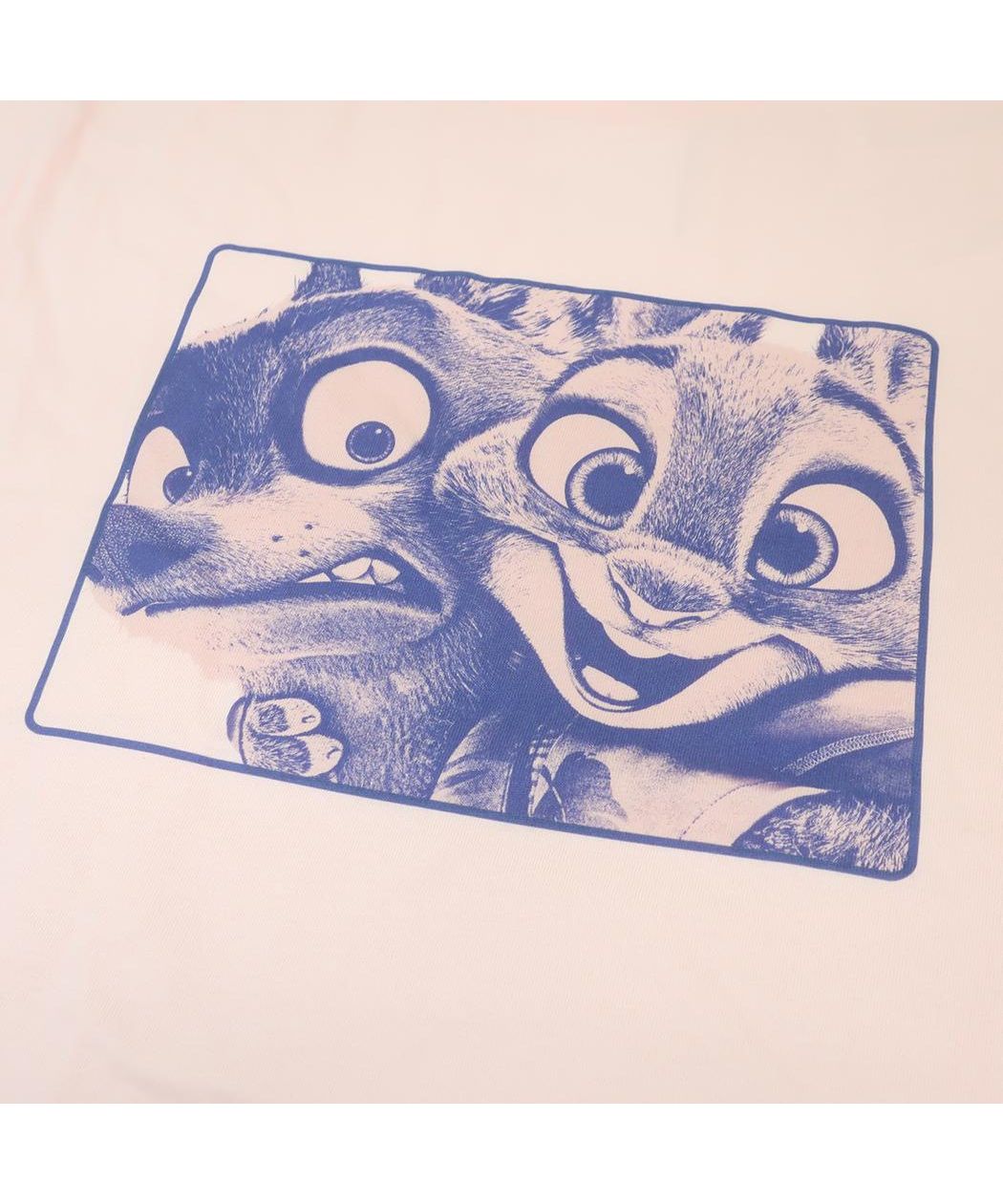 Cinema Collection cinemacollection Zootopia T-shirt T-SHIRTS Combo L size XL size Disney Small Planet Short Sleeve Character Goods