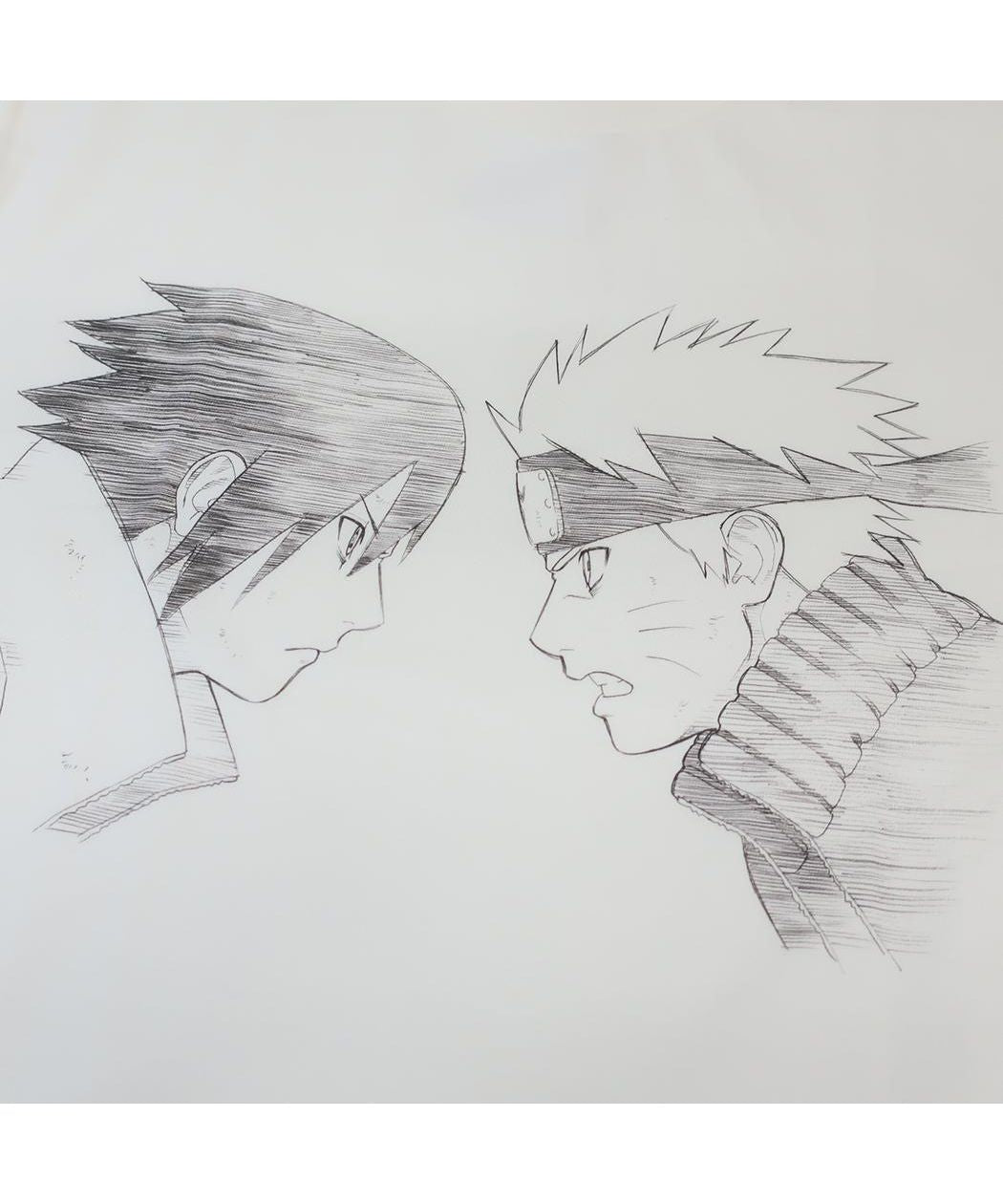 Cinema Collection cinemacollection NARUTO Shippuden T-shirt T-SHIRTS Naruto & Sasuke Size L Size XL Shonen Jump Small Planet Short Sleeve Anime Character Goods