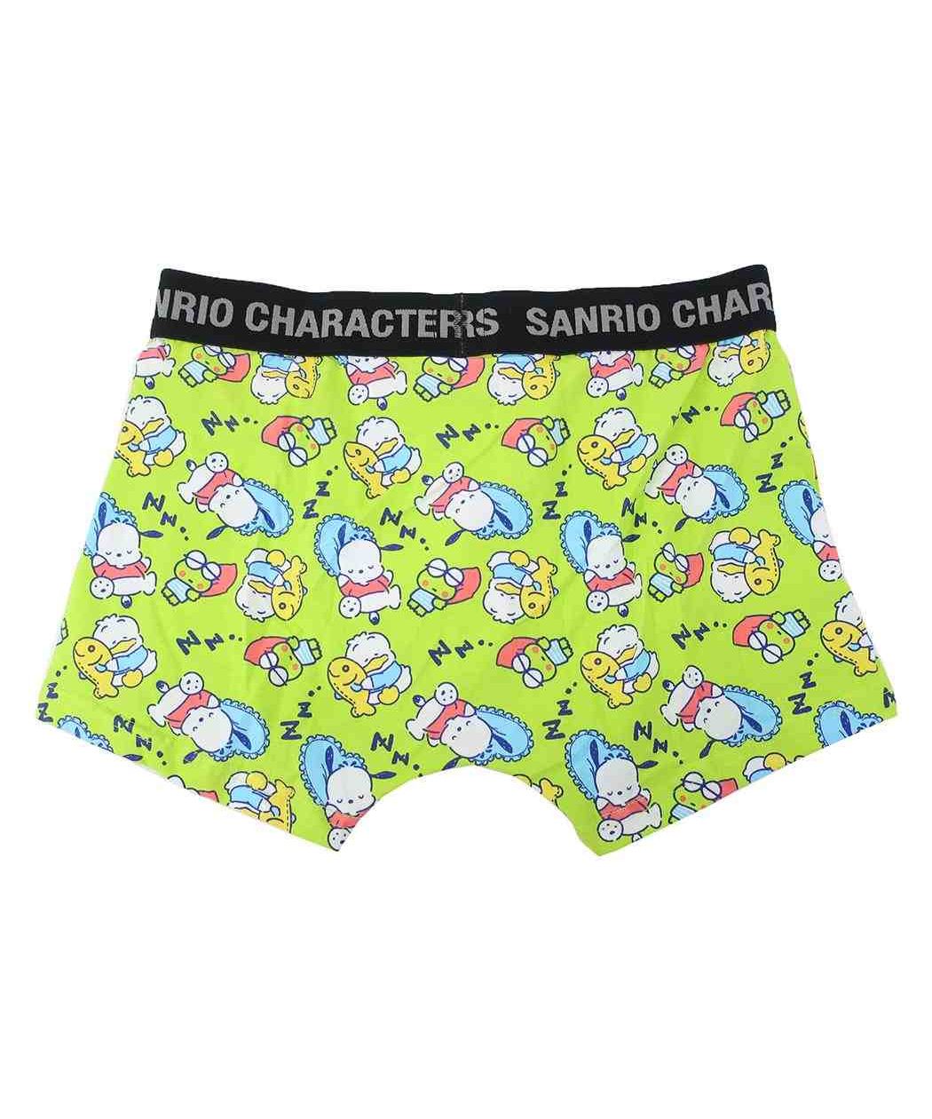 シネマコレクション cinemacollection はぴだんぶい[男性用下着]ボクサーブリーフ おひるねGR サンリオ【返品不可商品】 （Mサイズ） Mサイズ