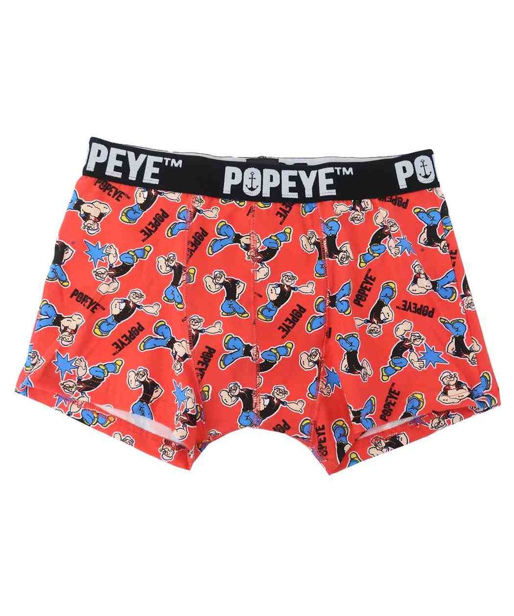 シネマコレクション cinemacollection ポパイ[男性用下着]ボクサーブリーフ ロゴ POPEYE【返品不可商品】 （Mサイズ） Mサイズ