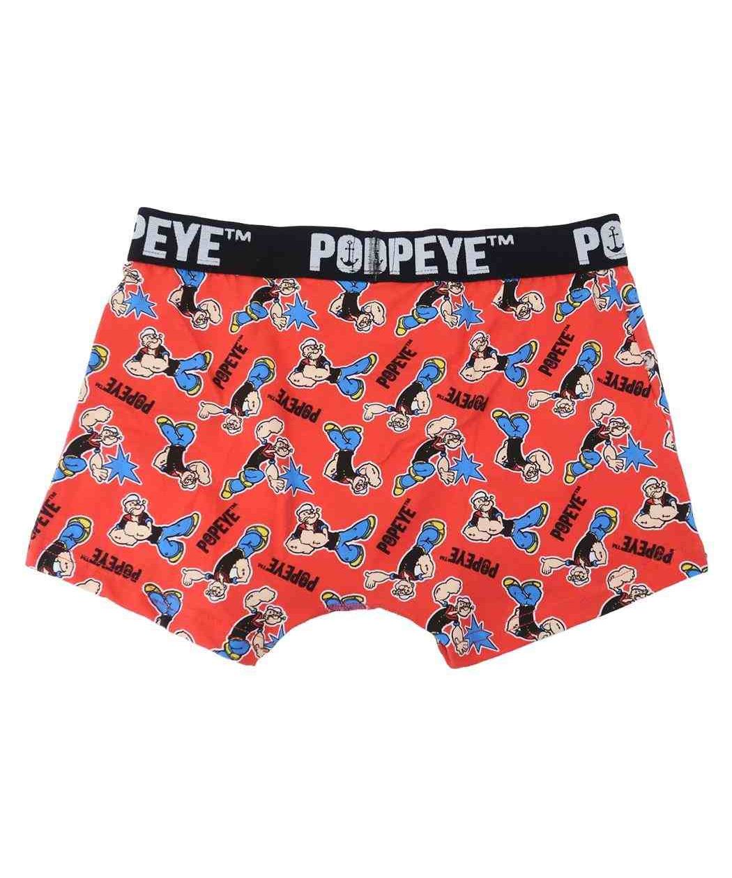 シネマコレクション cinemacollection ポパイ[男性用下着]ボクサーブリーフ ロゴ POPEYE【返品不可商品】 （Mサイズ） Mサイズ