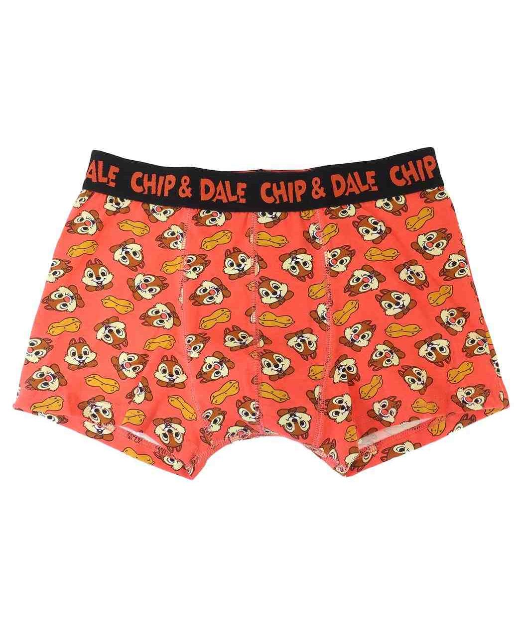 シネマコレクション cinemacollection チップ＆デール[男性用下着]ボクサーブリーフ ナッツ ディズニー【返品不可商品】 （Mサイズ） Mサイズ