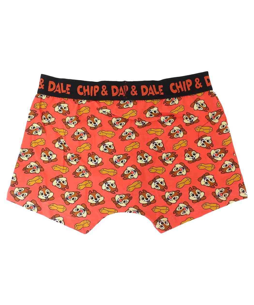 シネマコレクション cinemacollection チップ＆デール[男性用下着]ボクサーブリーフ ナッツ ディズニー【返品不可商品】 （Mサイズ） Mサイズ