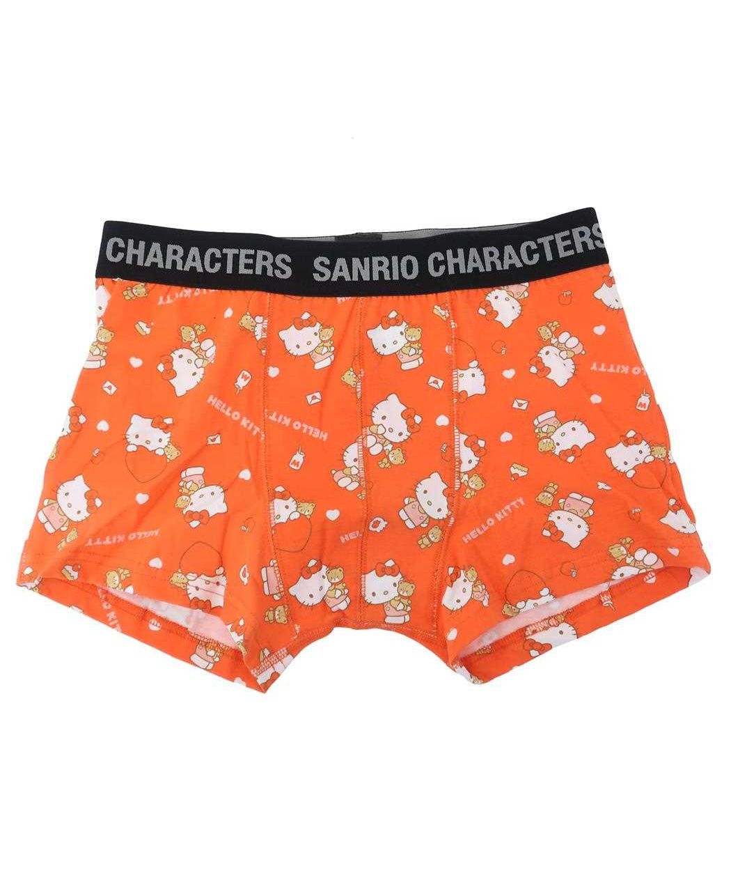 Cinema Collection cinemacollection Hello Kitty [Men's Underwear] Boxer Briefs Heart Sanrio [Non-returnable Item]