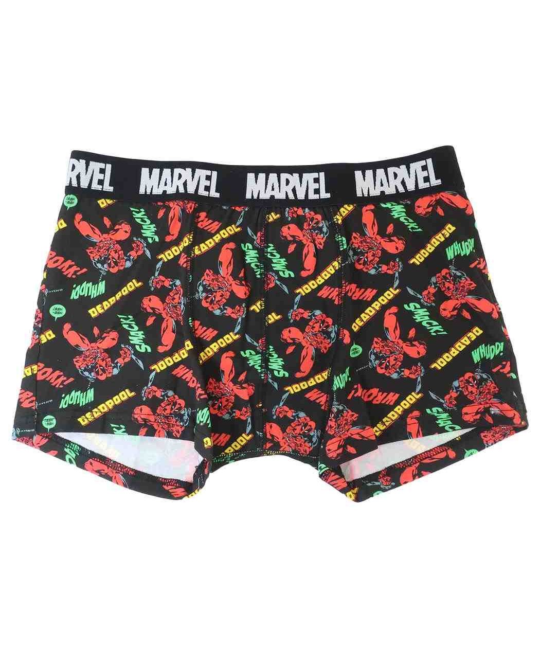 Cinema Collection cinemacollection Deadpool [Men's Underwear] Boxer Briefs Logo MARVEL [Non-returnable Item]