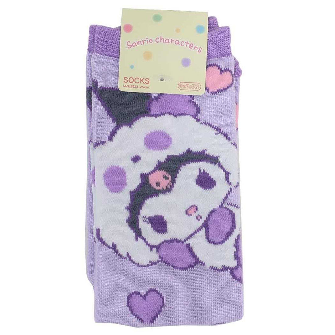 シネマコレクション cinemacollection クロミ 女性用靴下 レディースハイソックス パンダ サンリオ スモールプラネット キャラックス 女の子 キャラクター グッズ 他