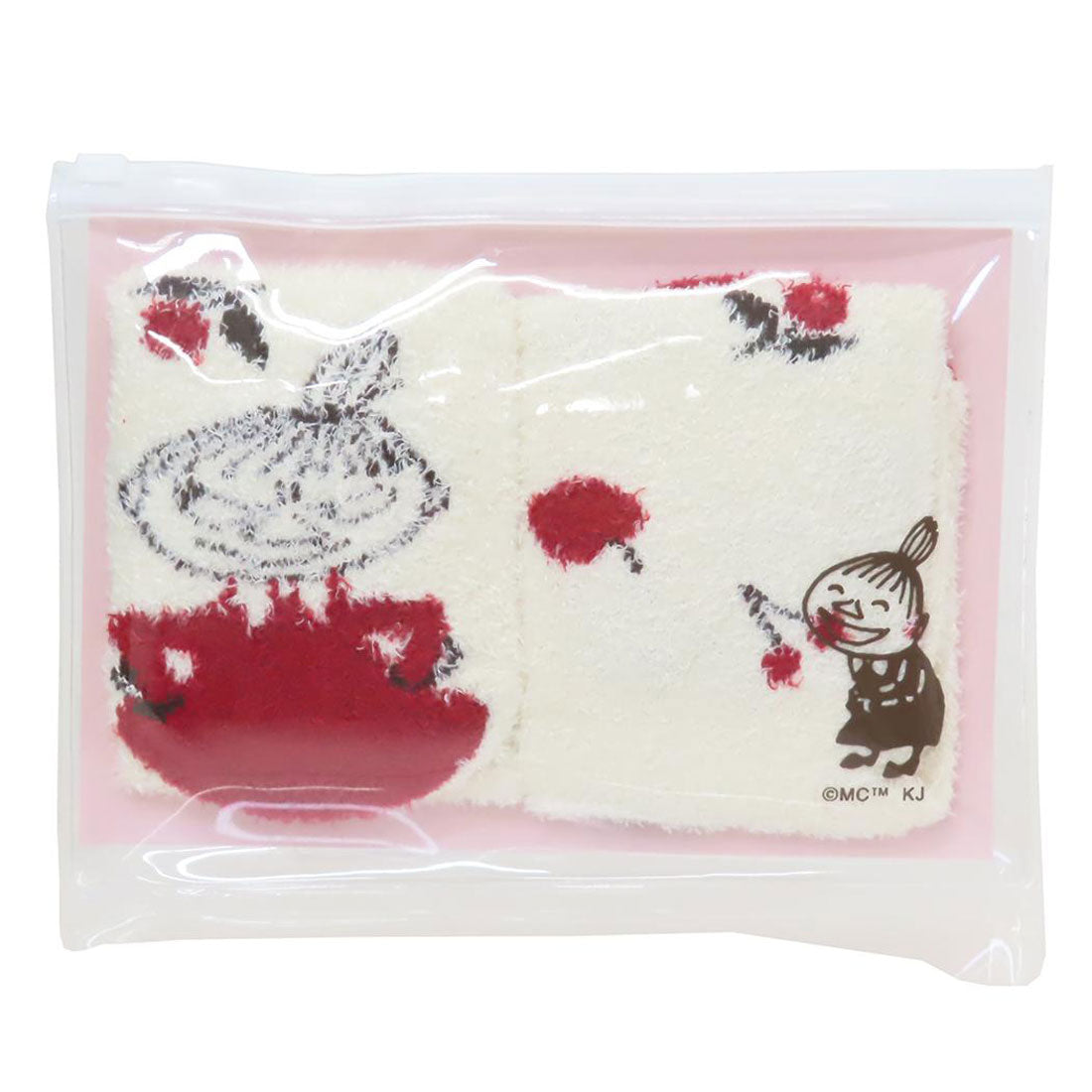 シネマコレクション cinemacollection ムーミン 女性用防寒靴下 ポーチ入りソックス FRUITY 北欧 カミオジャパン プレゼント ウォーマー雑貨 キャラクター グッズ マルチカラー