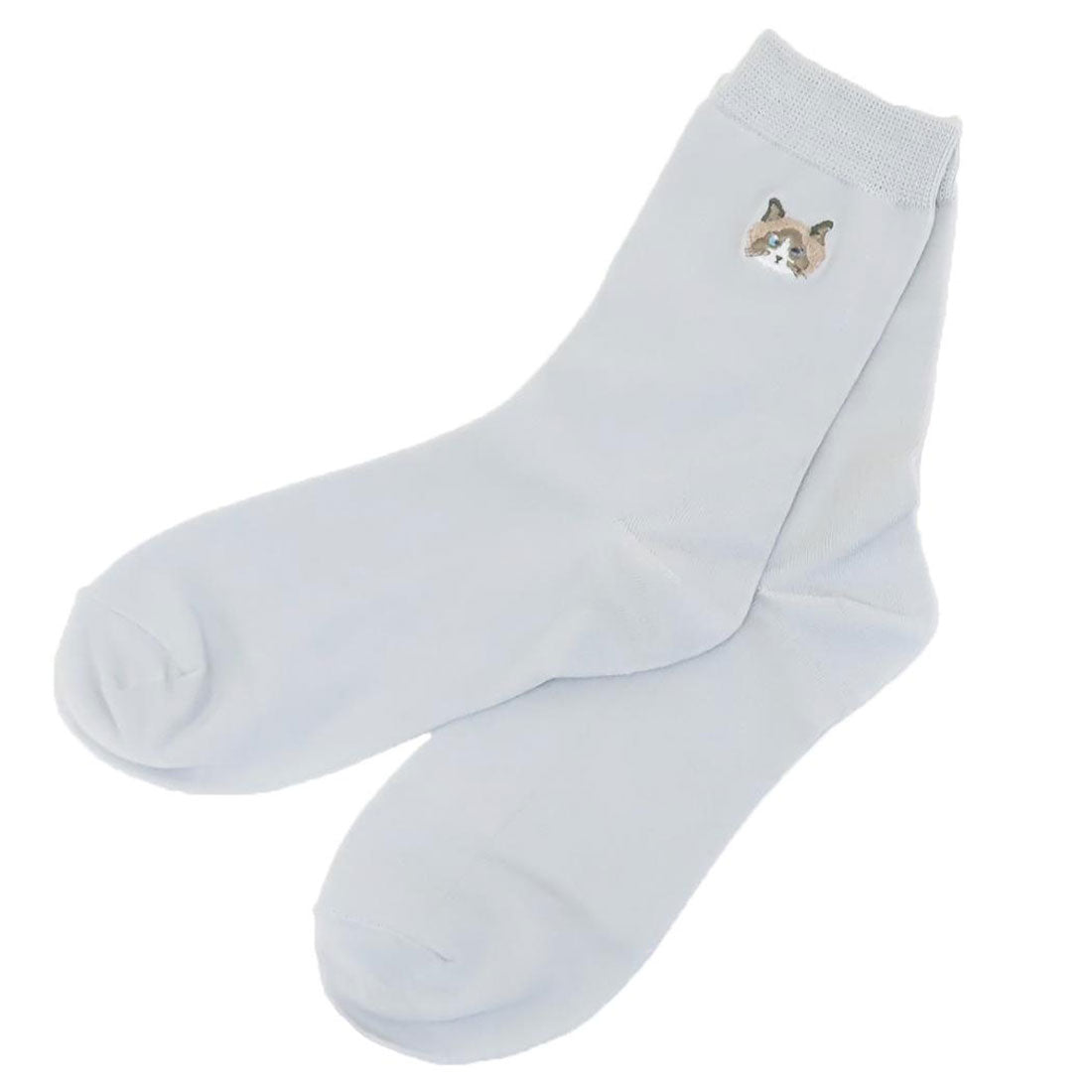 シネマコレクション cinemacollection 女性用靴下 刺繍ソックス シピ フレンズヒル ギフト レディースソックス グッズ ホワイト