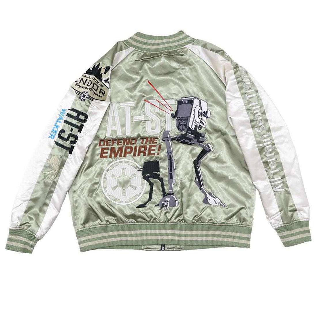 シネマコレクション cinemacollection スターウォーズ アウター スカジャン 3L AT-STウォーカー STAR WARS 丸眞 メンズ レディース ユニセックス オーバーサイズ キャラジャン キャラクター グッズ 他
