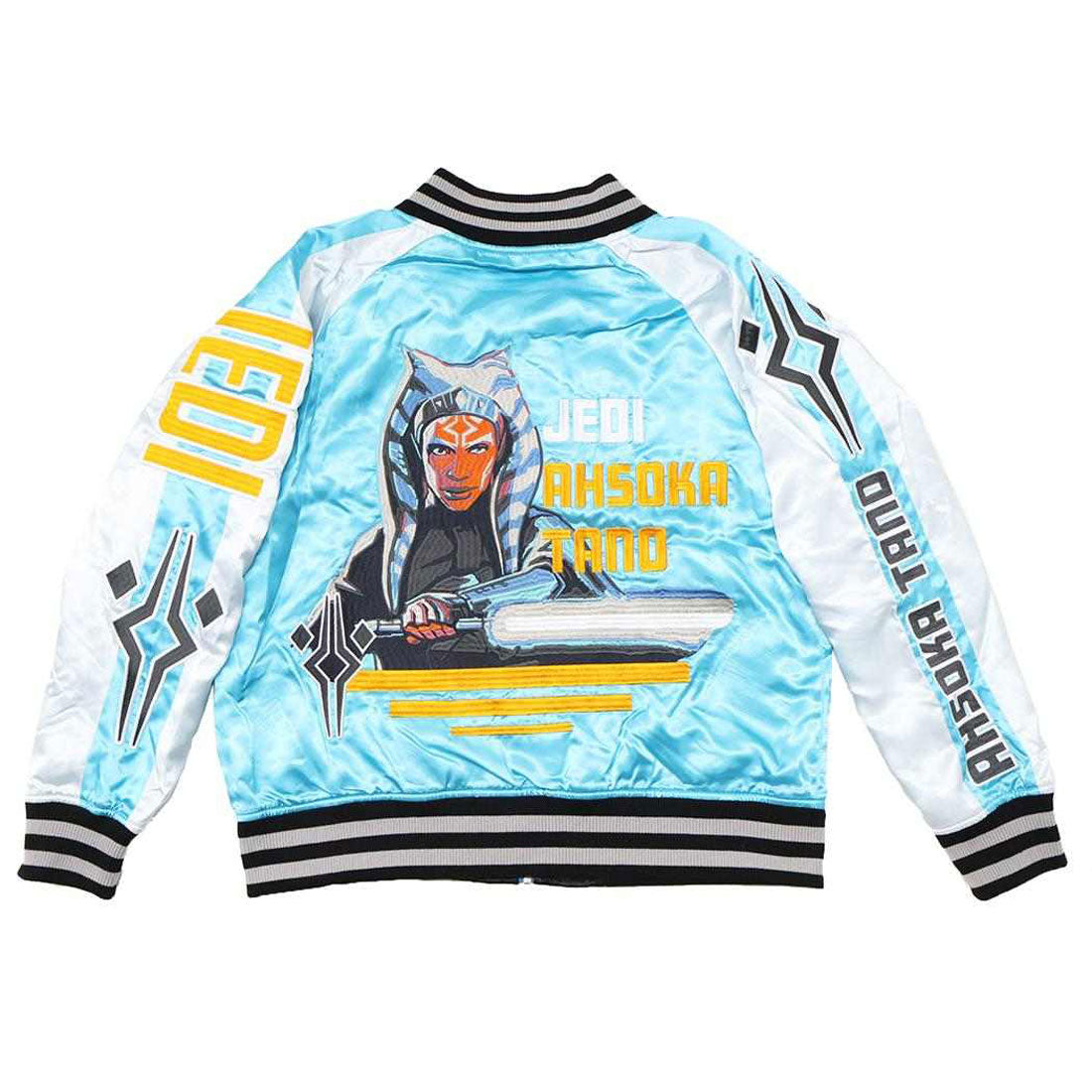 シネマコレクション cinemacollection スターウォーズ アウター スカジャン L マンダロリアン アソーカ タノ STAR WARS 丸眞 メンズ レディース ユニセックス オーバーサイズ キャラジャン キャラクター グッズ 他