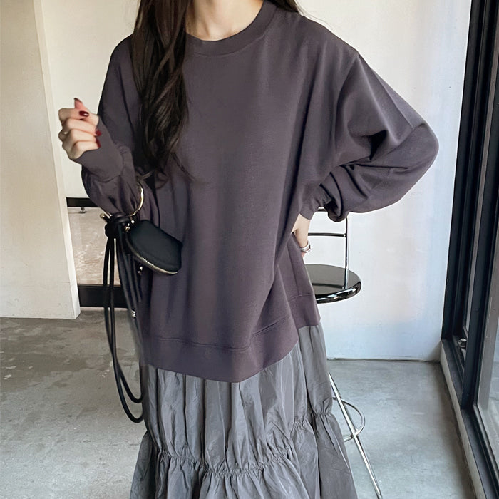 NF n.f. Front and Back 2WAY Sweat Docking Dress