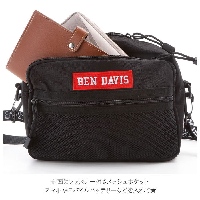 ベンデイビス BEN DAVIS BENDAIVIS ベンデイビス ボックス ロゴテープショルダー