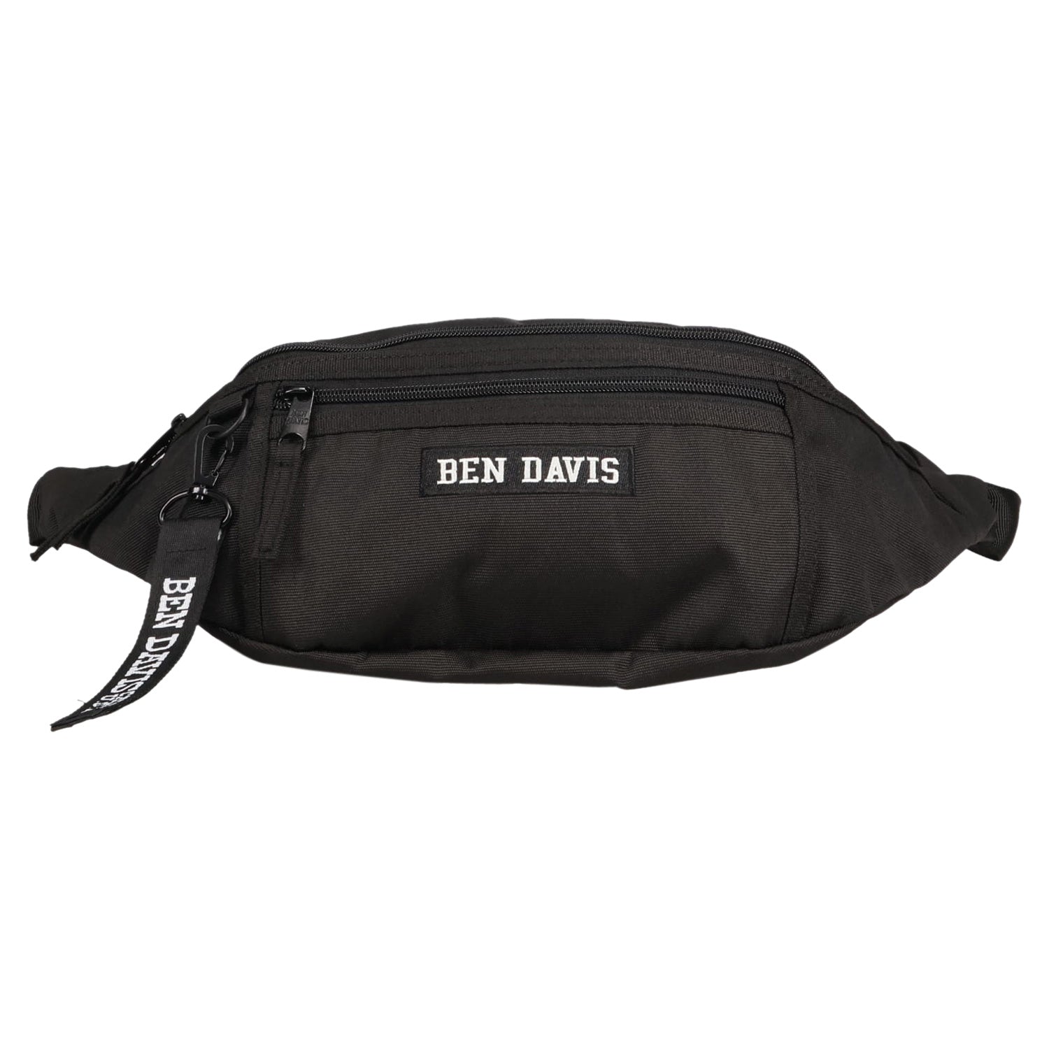 ベンデイビス BEN DAVIS バッグ ウエストバッグ ボディバッグ メンズ レディース 斜めがけ 軽量 ファスナー付き ブラック 黒 BDW-9274 （ブラック/ブラック） ブラック/ブラック