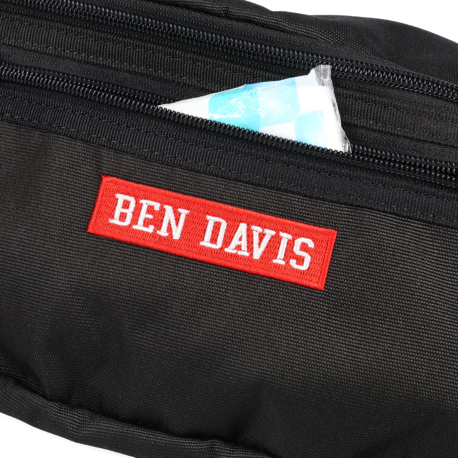 ベンデイビス BEN DAVIS バッグ ウエストバッグ ボディバッグ メンズ レディース 斜めがけ 軽量 ファスナー付き ブラック 黒 BDW-9274 （ブラック/ブラック） ブラック/ブラック