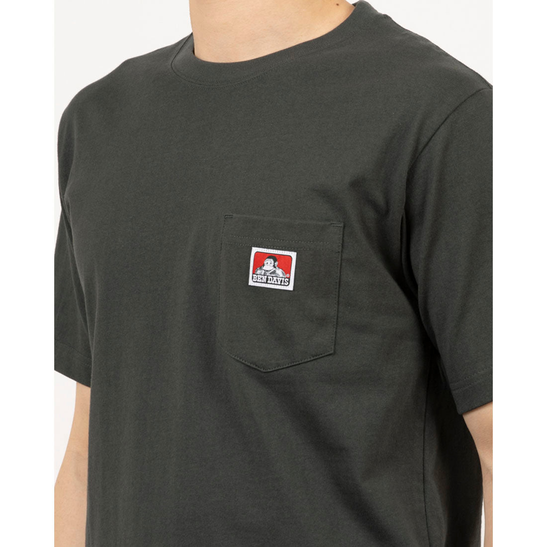 ベンデイビス BEN DAVIS 【BENDAVIS】ポケットTシャツ （チャコールグレー） チャコールグレー