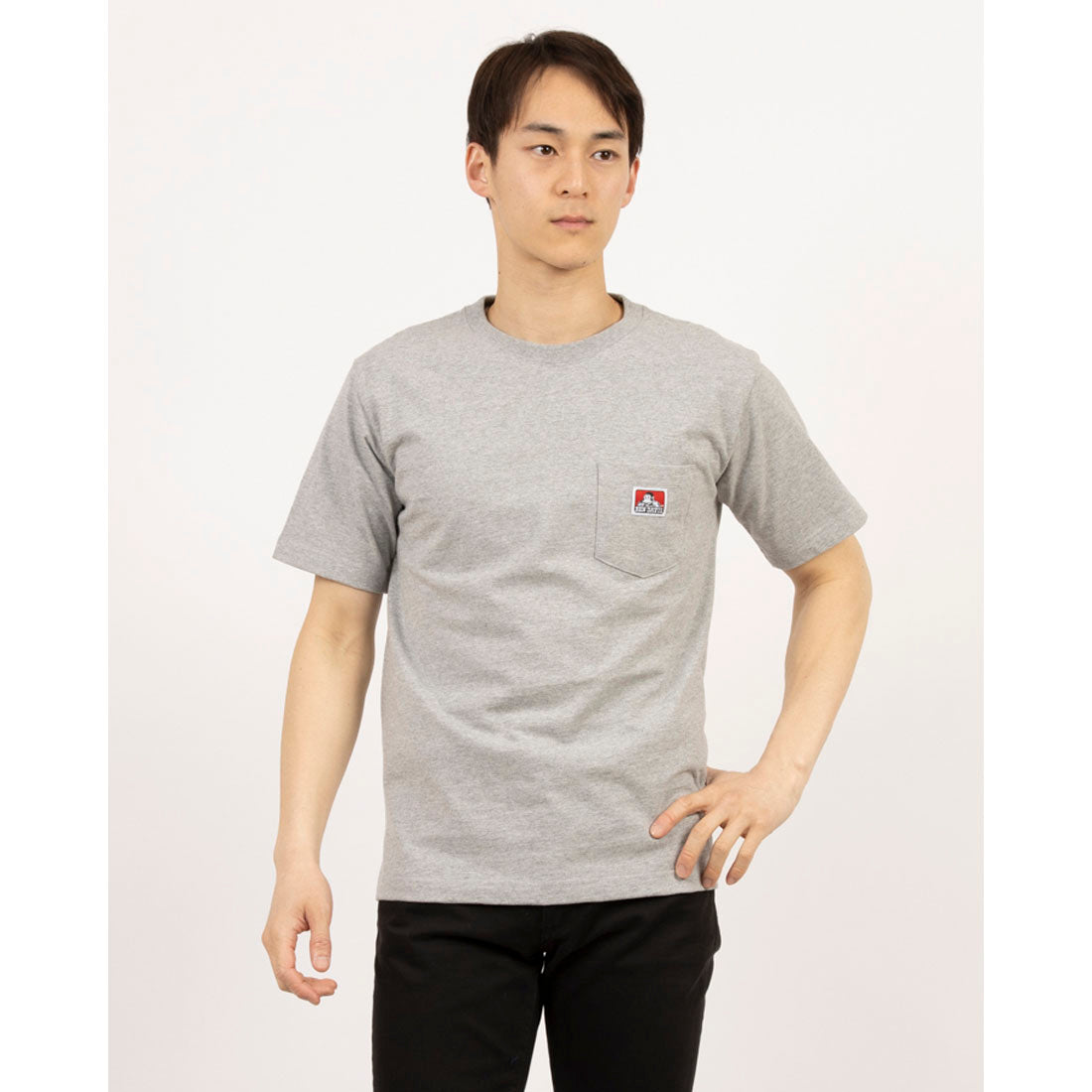 ベンデイビス BEN DAVIS 【BENDAVIS】ポケットTシャツ （モクグレー） モクグレー
