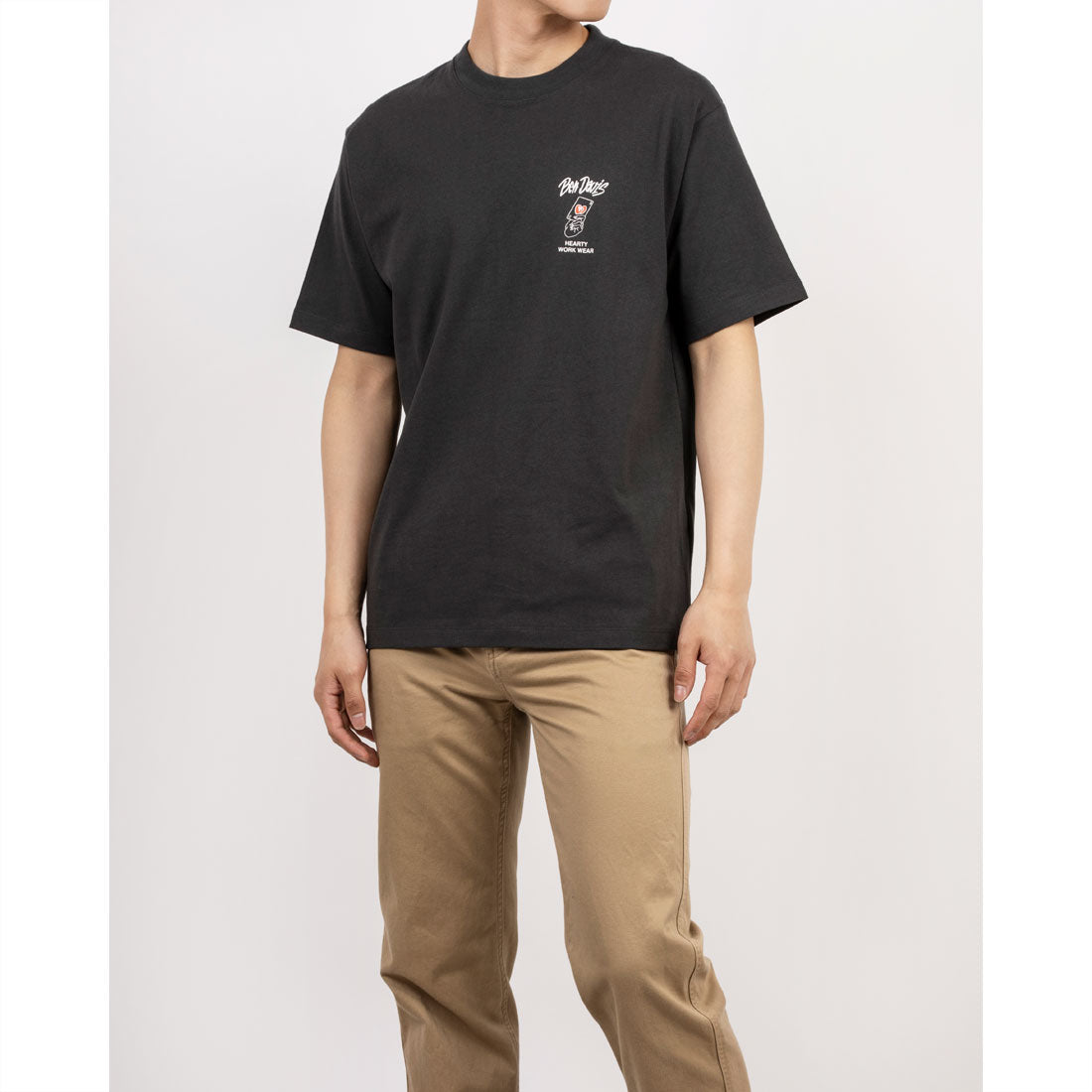 ベンデイビス BEN DAVIS BEN DAVIS バック プリント Tシャツ （チャコールグレーC） チャコールグレーC