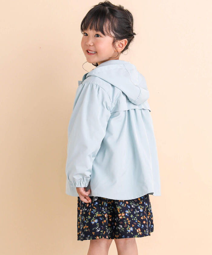ノイユ エーム ベベ Noeil aime BeBe グログランフリース3WAYジャケット