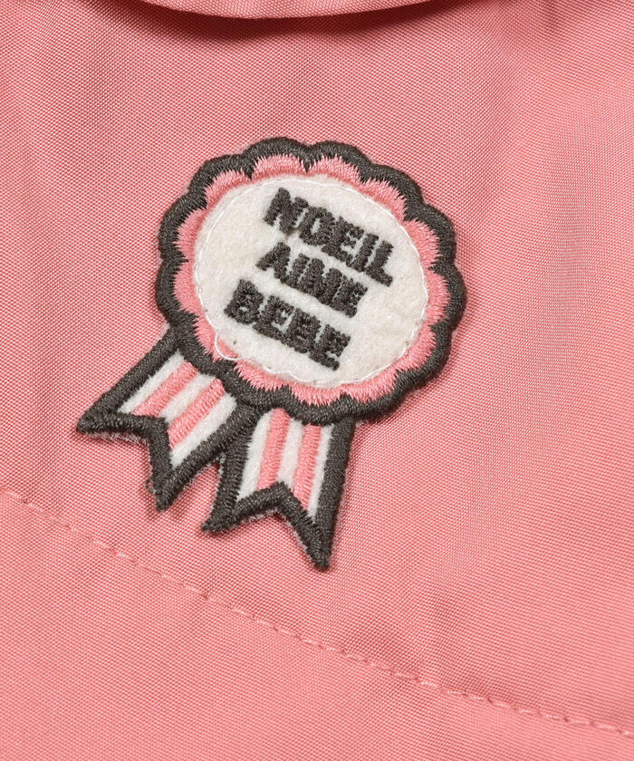 ノイユ エーム ベベ Noeil aime BeBe グログランフリース3WAYジャケット