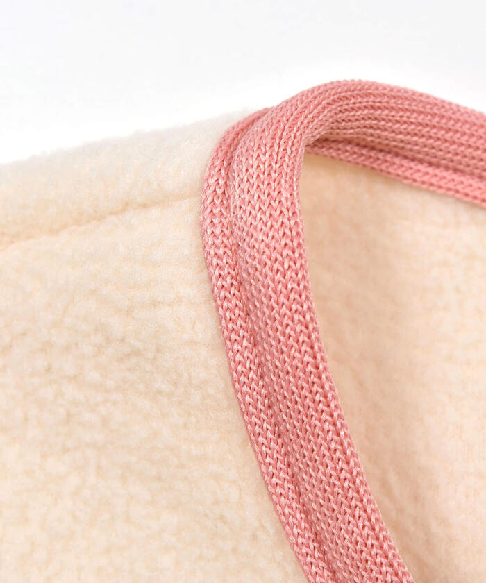 ノイユ エーム ベベ Noeil aime BeBe グログランフリース3WAYジャケット