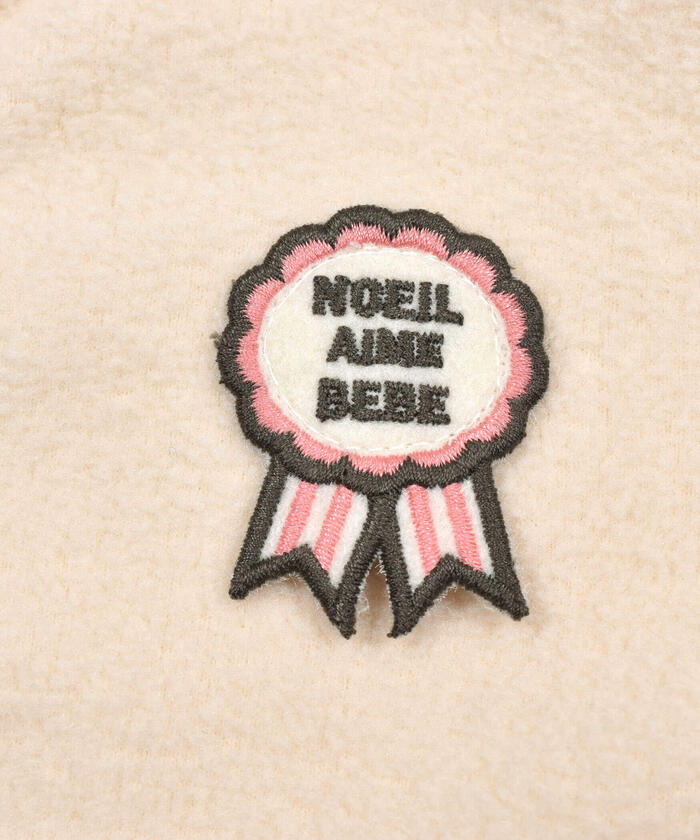 ノイユ エーム ベベ Noeil aime BeBe グログランフリース3WAYジャケット
