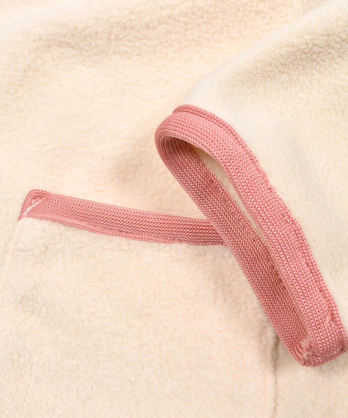 ノイユ エーム ベベ Noeil aime BeBe グログランフリース3WAYジャケット