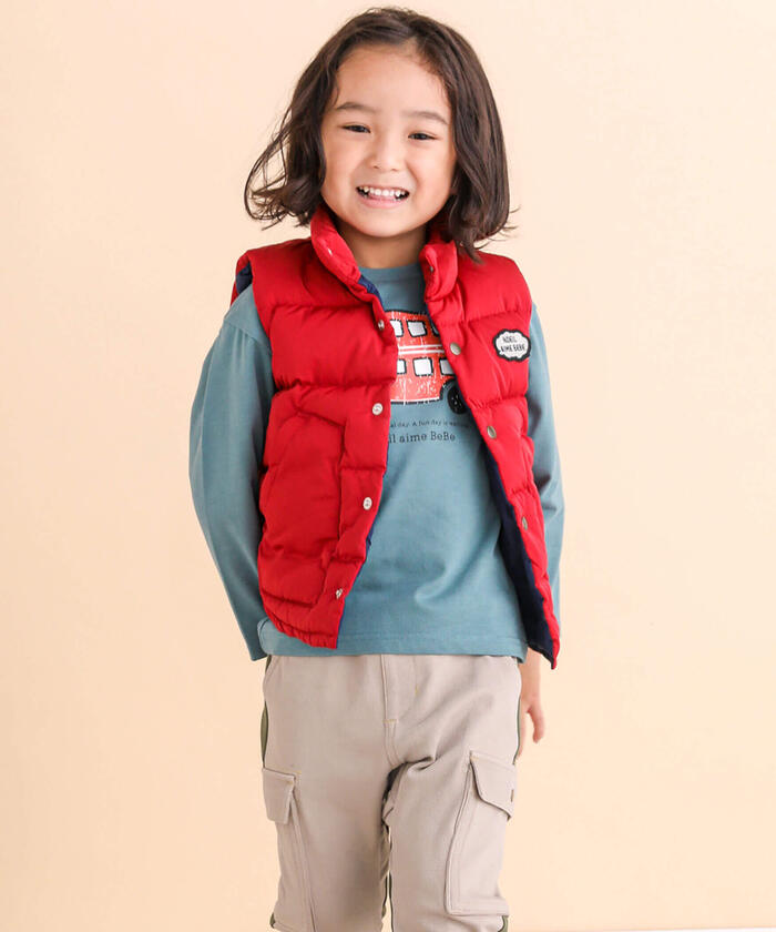 ノイユ エーム ベベ Noeil aime BeBe ロンドンバスTシャツ